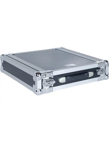 Rack 19 pulgadas 2U, con espumas interiores para microfonia