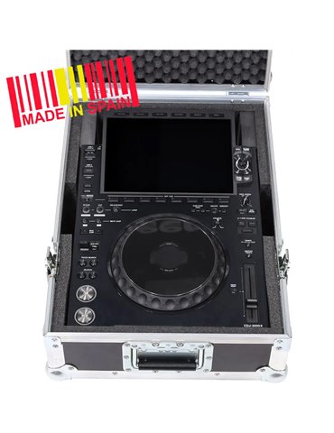Flight case Compact disc Alphatheta® CDJ-3000X Plata