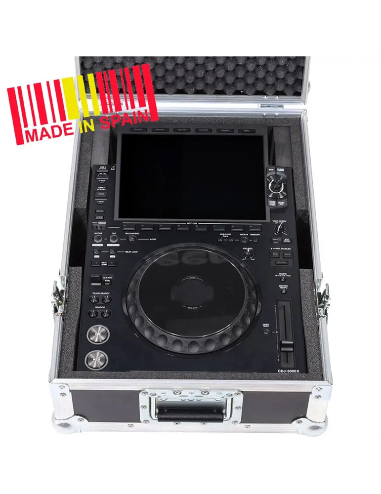 Flight case Compact disc Alphatheta® CDJ-3000X Plata