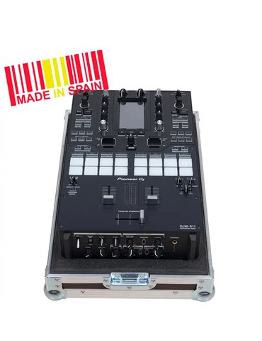 Flight case Compact disc Pioneer® DJM-S11 Plata