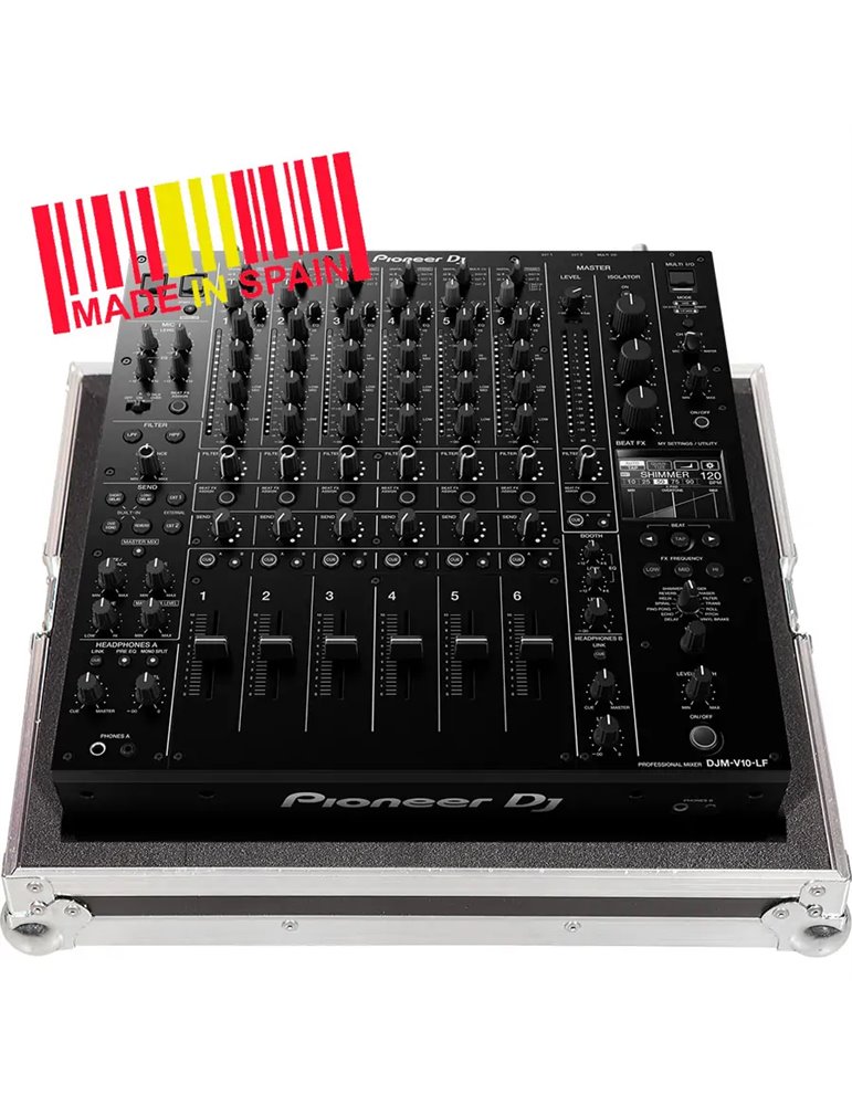Flight case Mezclador Pioneer® DJM-V10 Plata