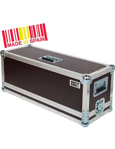 Flight case Cabezal Amplificado Customizable, plata