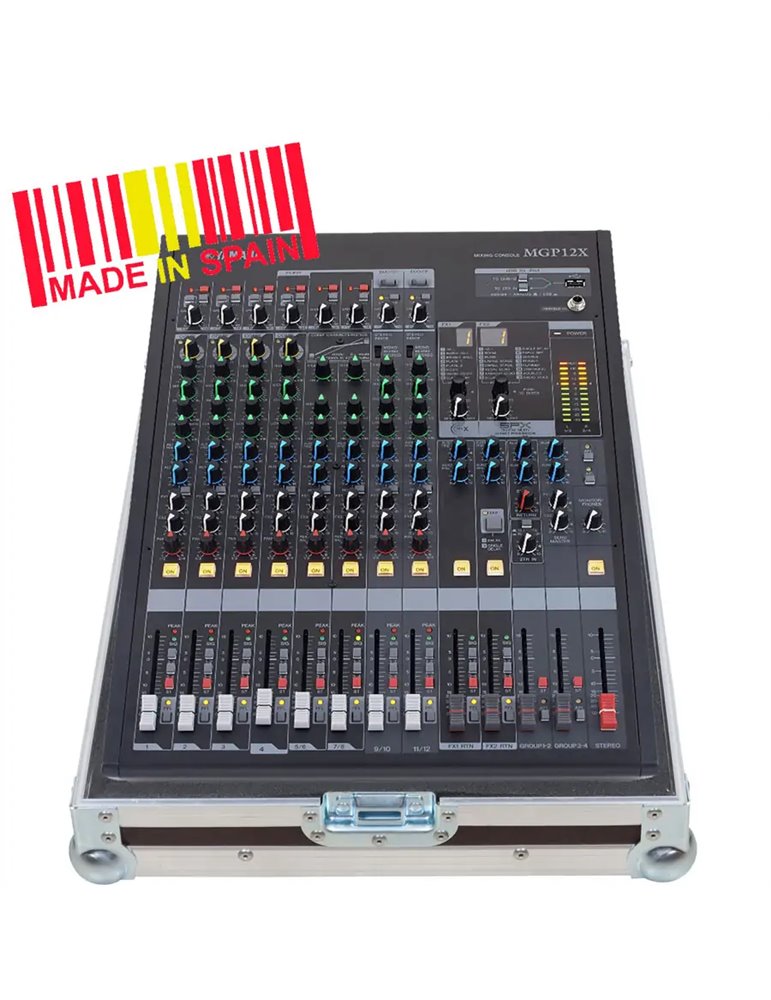 Maleta Profesional Yamaha® MGP12X Plata (Ruedas).