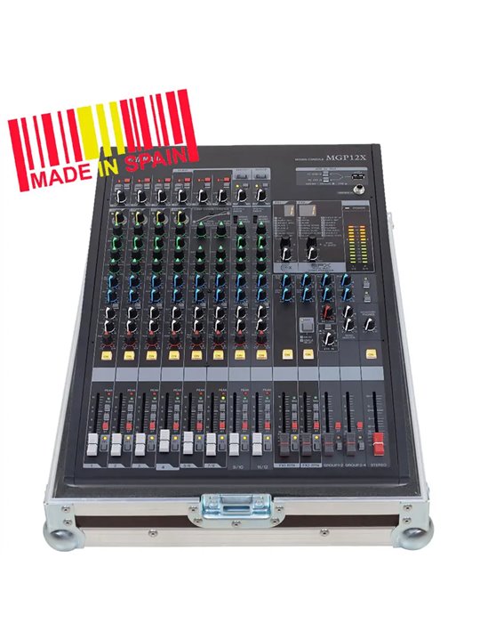 Maleta Profesional Yamaha® MGP12X Plata (Ruedas).