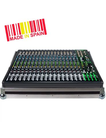Flight case Mezclador Mackie@ PROFX22V3, Plata