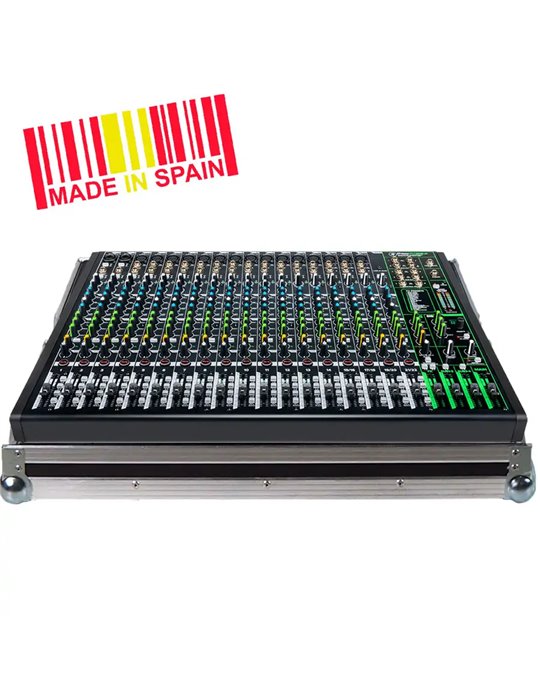 Flight case Mezclador Mackie@ PROFX22V3, Plata