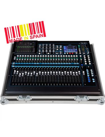 Maleta Profesional Allen & Heath®QU24 Plata