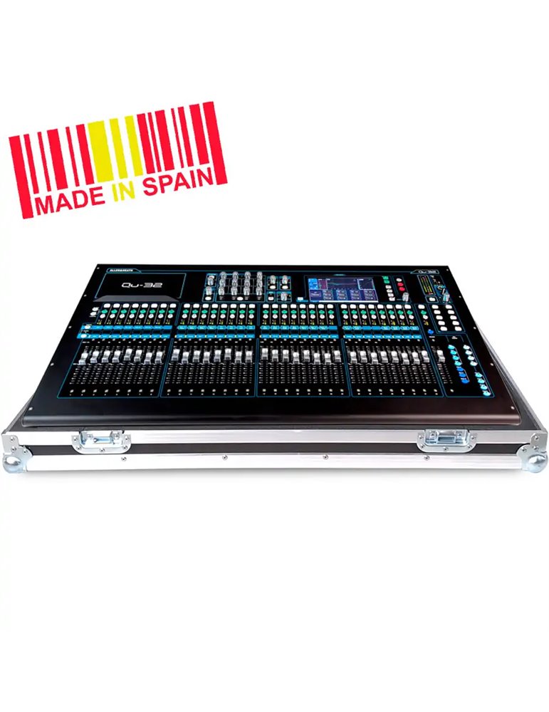 Maleta Profesional Allen & Heath®QU-32 Plata