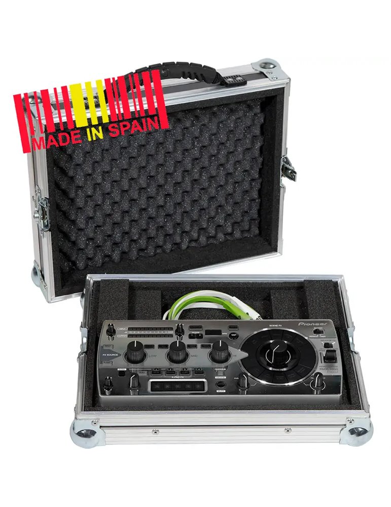 Flight case Modulo de efectos Pioneer® RMX1000 Plata.