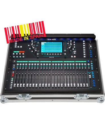 Maleta Profesional Allen & Heath®SQ6 Plata