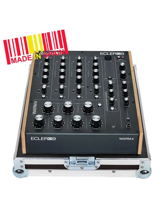 Flight case Mezclador Ecler Dj® WARM4, Plata