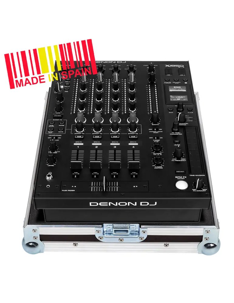 Flight case Mezclador Denondj® X1850 Plata