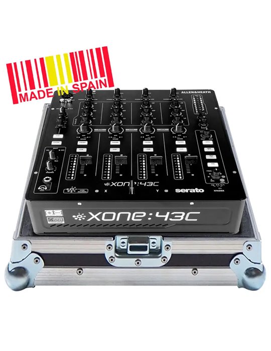 Flight case Mezclador Allen&heath® XONE43C Plata