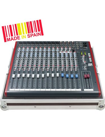 Flight case Mezclador Allen&Heath@ ZED18, Plata