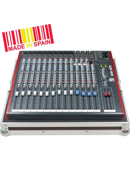 Flight case Mezclador Allen&Heath@ ZED18, Plata