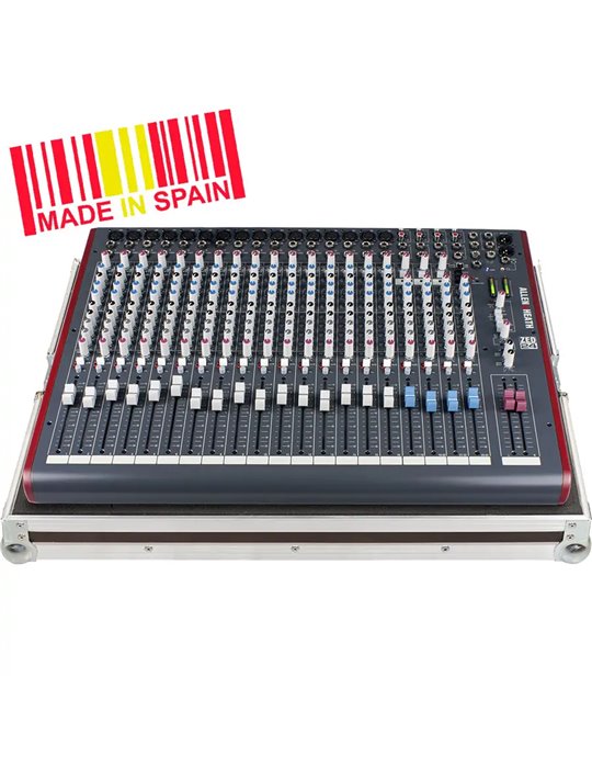 Flight case Mezclador Allen&Heath@ ZED24, Plata