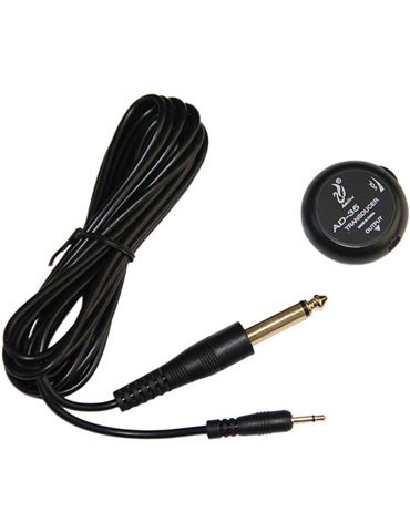 Pastilla Piezo Instrumento Acústico Adeline AD-35 Jack 6.35mm 2