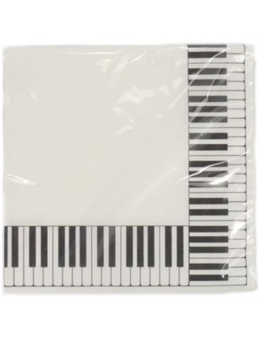 Paquete 20 servilletas Papel Teclas Agifty T-1005