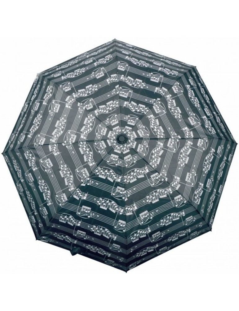 Mini Paraguas Notas Agifty U-2000 Negro