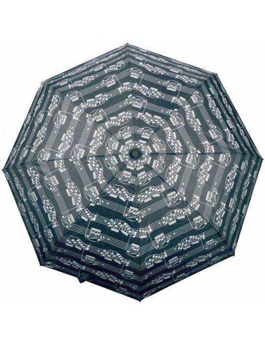 Mini Paraguas Notas Agifty U-2000 Negro