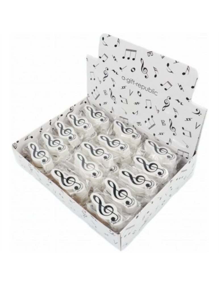 Pack 45 Gomas Borrar Agifty E-1047 clave de sol