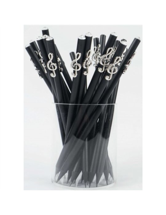 Lápiz Clave De Sol Plateada Agifty B-1111