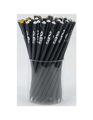 Lápiz Clave De Sol Plateada En Relieve Agifty B-1113