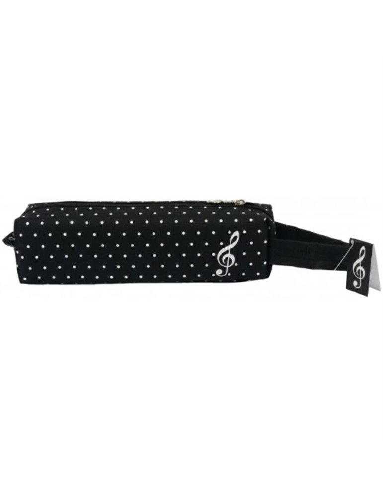 Estuche Escolar Clave de Sol Agifty P-1020 Negro