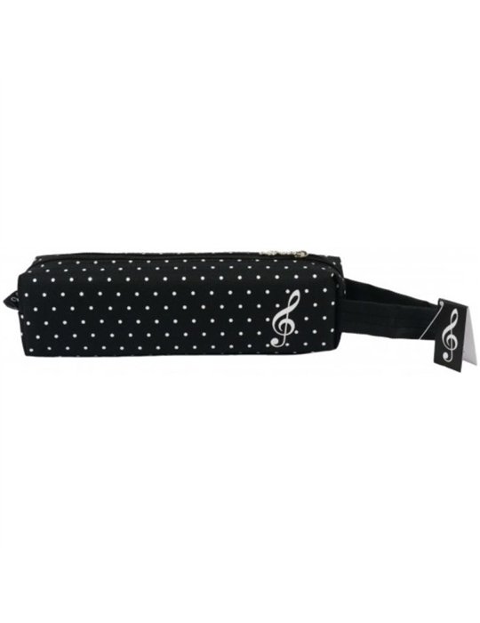 Estuche Escolar Clave de Sol Agifty P-1020 Negro