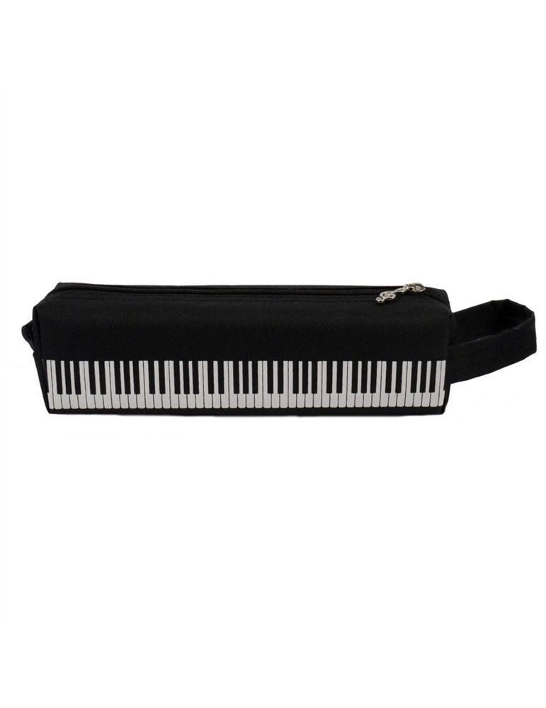 Estuche Escolar Teclado Agifty P-1027 Negro