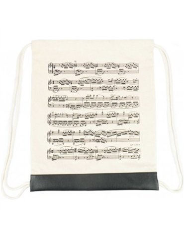 Bolsa Tipo Saco Partitura Agifty B-3047 Natural