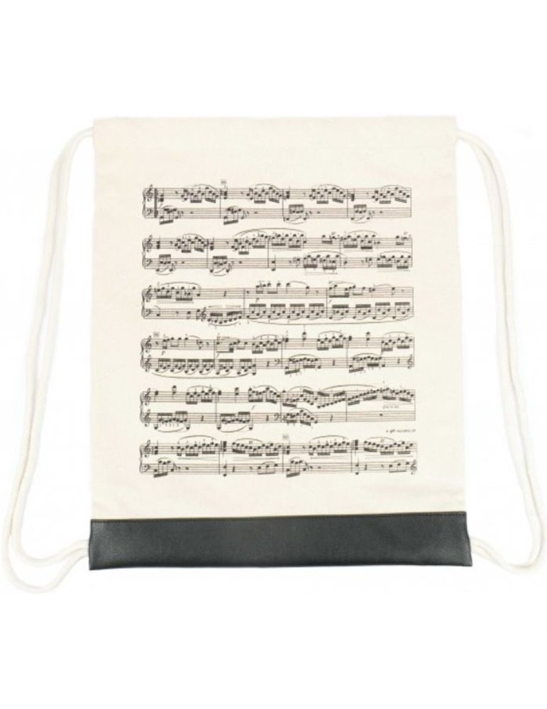 Bolsa Tipo Saco Partitura Agifty B-3047 Natural