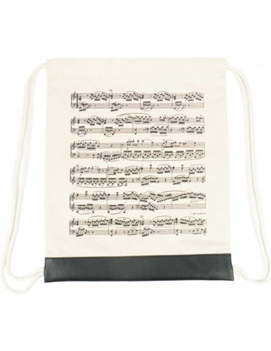 Bolsa Tipo Saco Partitura Agifty B-3047 Natural