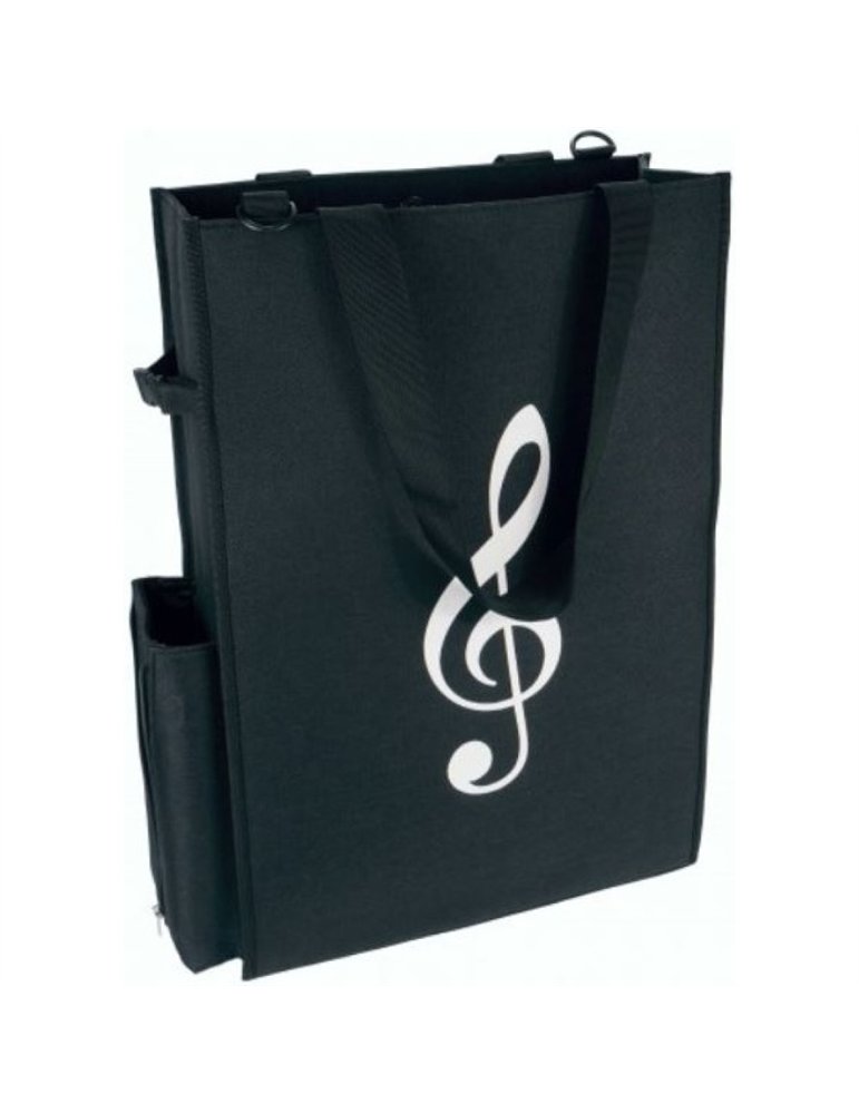 Bolsa Asa Al Hombro Clave de Sol Agifty B-3036 Negra