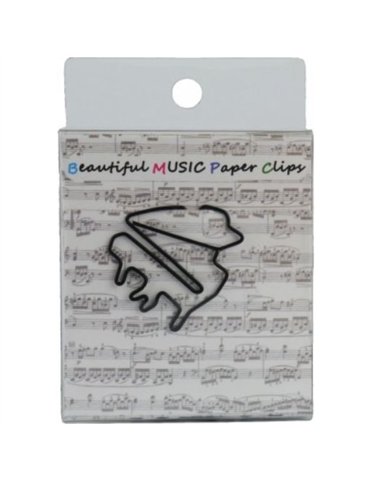 Pack 15 Clips Piano Agifty C-1015 Negro 3,5cm