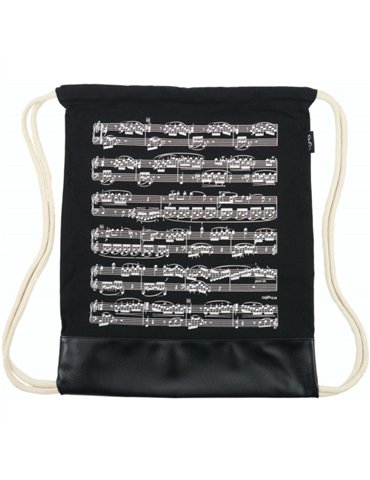 Bolsa Tipo Saco Partituras Agifty B-3070 Negra