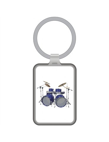 Llavero Bateria Agifty K-1061 Blanco