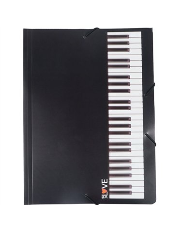 Carpetas Teclado Agifty F-1029 Negra