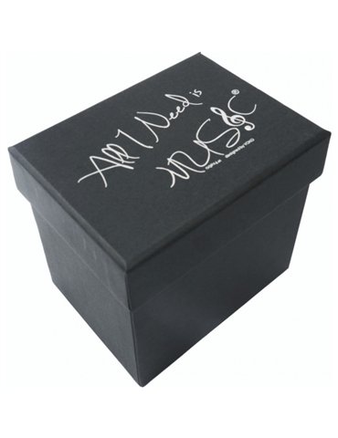 Taza 300 ml Adorno Partituras Agifty M-7000 Blanca 2