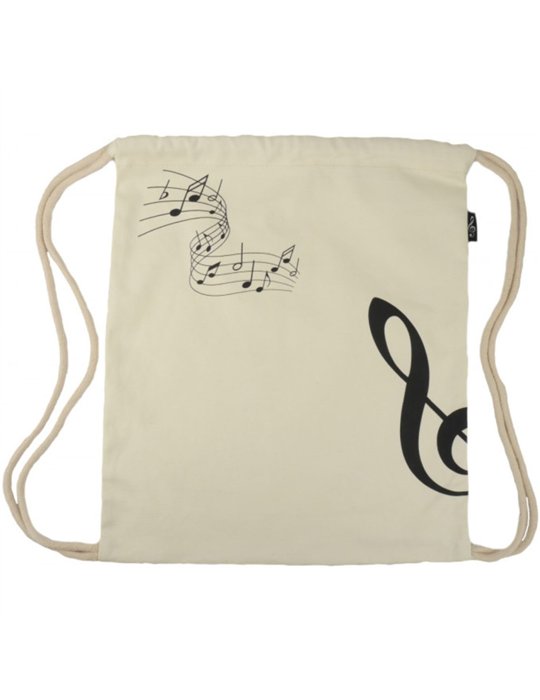 Bolsa Tipo Saco Agifty B-3103 Clave de Sol Natural