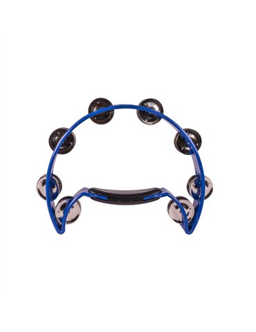 Pandereta Media Luna Angel APT-9HM Azul