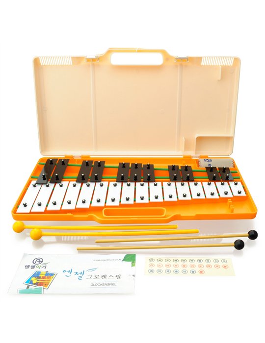 Carrillón Angel AG-27K Teclas Blanco y Negro 4 Mazas