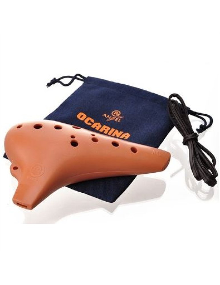 Ocarina Angel AWO-P12 Marrón