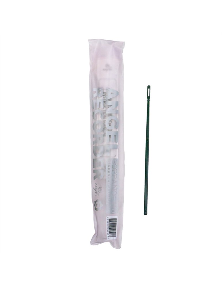 Flauta Dulce Soprano Digitación Alemana Angel ASRG-110 Plástico 2 piez