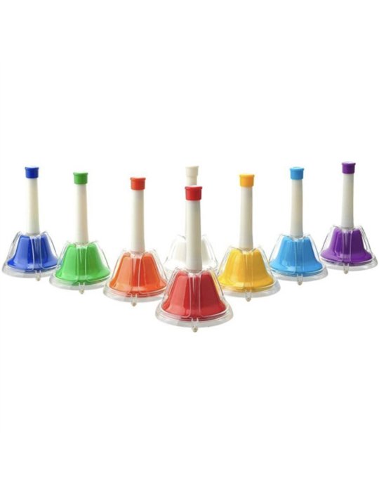 Juego de 8 Campanas Angel De Sobremesa AHB-8M