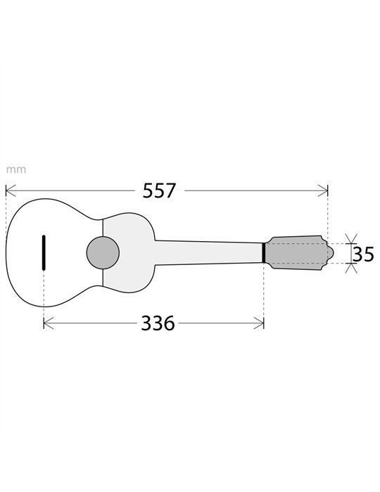Cavaquinho APC Carrilhao ½ Tapa Palosanto 103