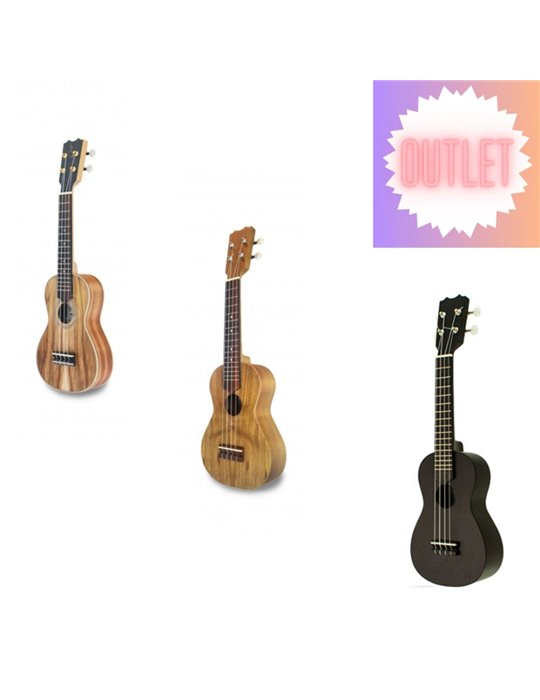 Pack Liquidación 3 Ukeleles Apc 40%