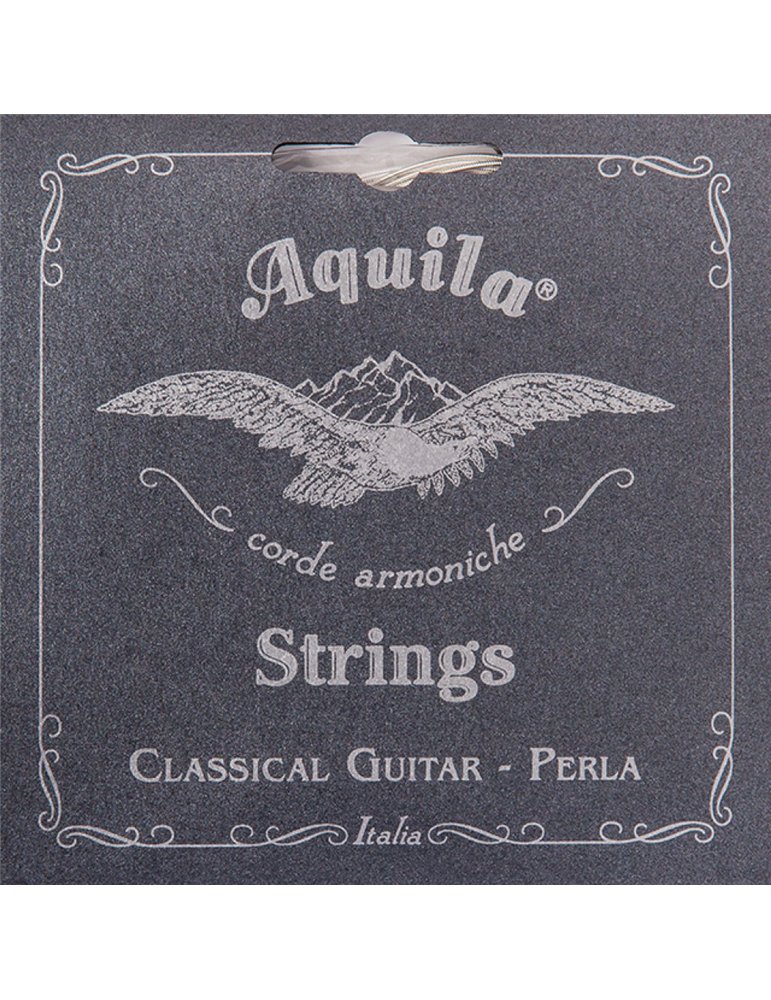 Juego Cuerdas Guitarra Clásica Aquila 38-C Perla Superior Tensión Alta