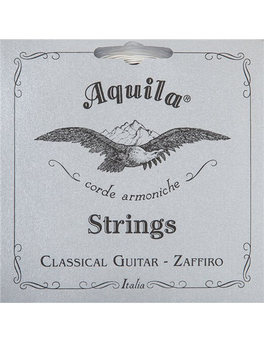 Juego Cuerdas Guitarra Clásica Aquila 129-C Zaffiro Tensión Normal