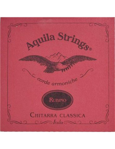 Juego Cuerdas Guitarra Clásica Aquila 134-C Rubino Tensión Normal